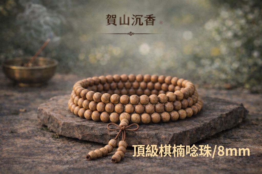 頂級棋楠念珠佛珠串珠6mm 8mm